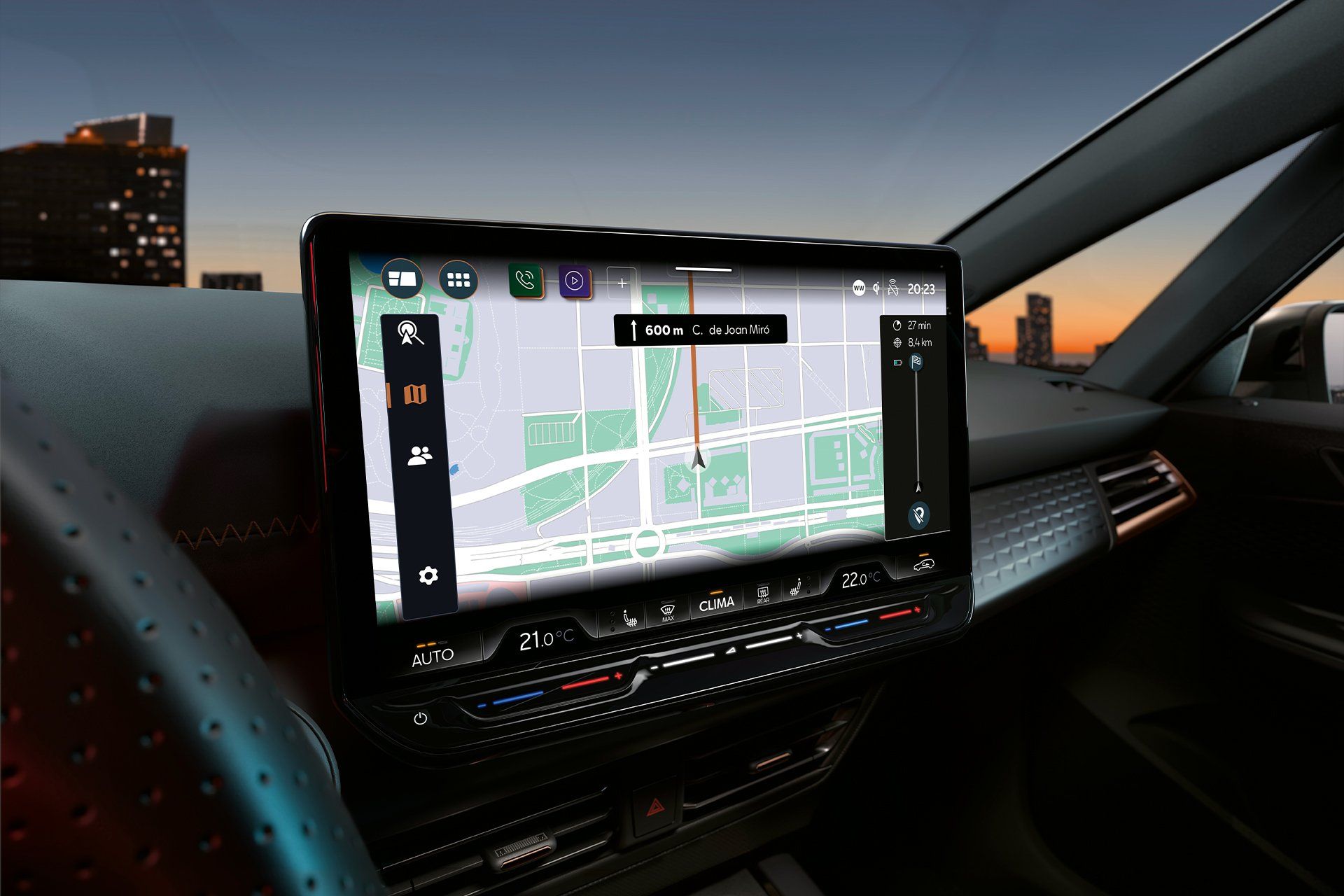 CUPRA Born Innenraum 2